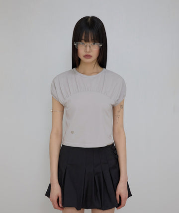 Kaya Shirred T-Shirt